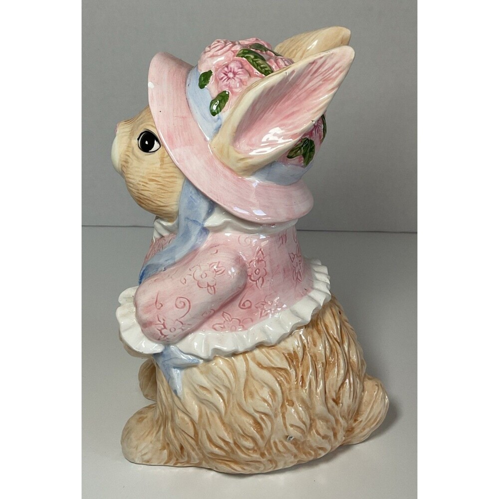 Easter Rabbit Collection Posing with Roses - Picture 2 of 8